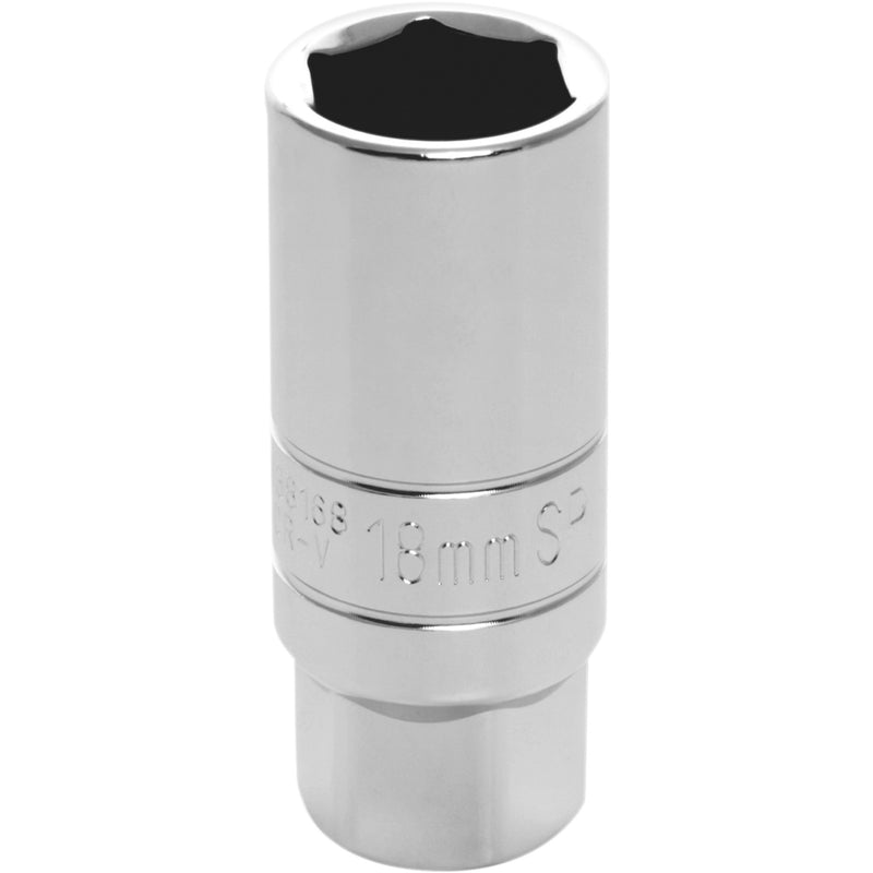 PERFORMANCE TOOL 3801-0342 W38168 Spark Plug Socket Socket - Spark/Plug - 18 mm
