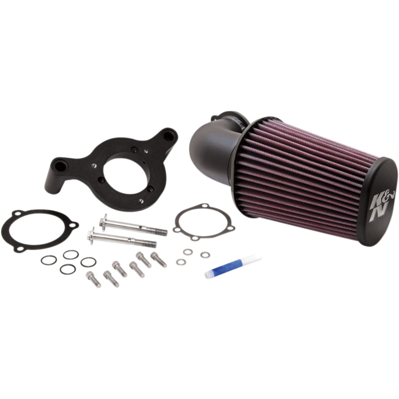 K & N Aircharger Intake Kit - 57-1125 For Harley Motorcycles 2001-2017