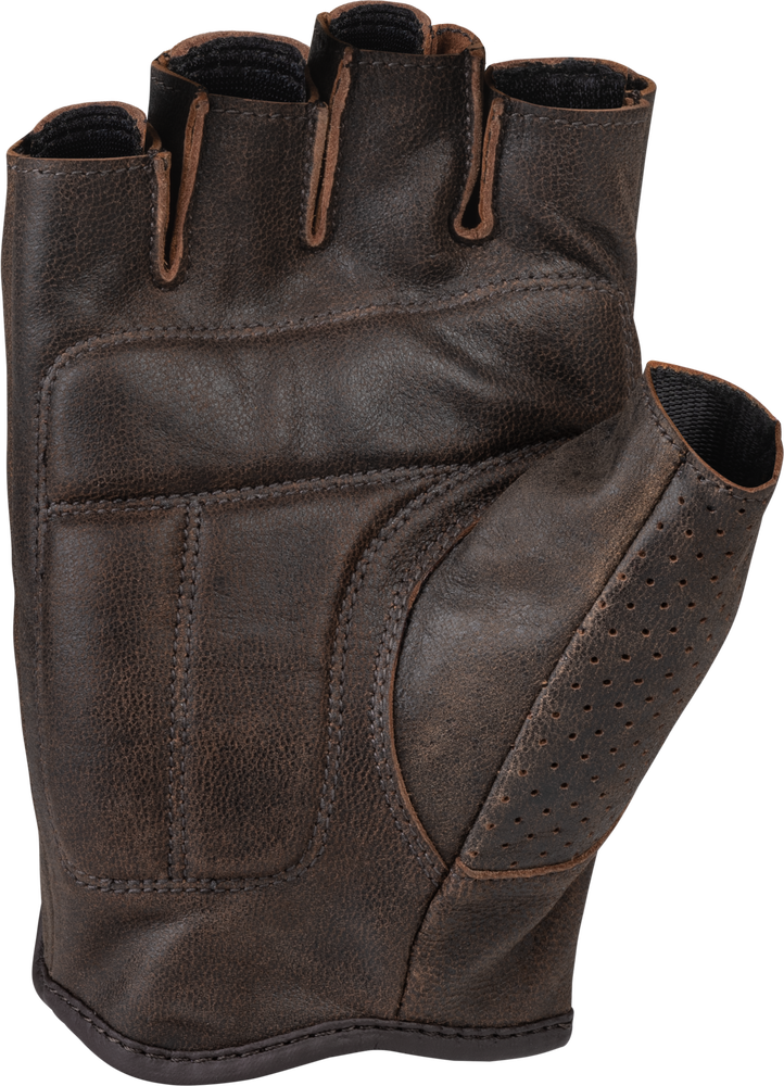 Highway 21 489-0042X 489-0042X HALF JAB GLOVES BROWN XL