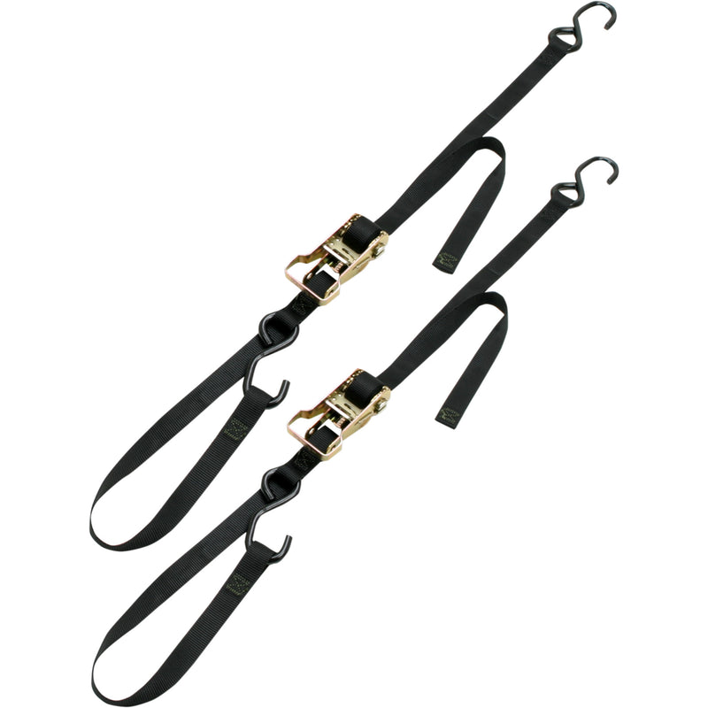 ANCRA 3920-0006 49498-11 1" Integra Rat Pak Tie-Downs Integra Rat Pak Tie-Downs - 1" x 6' - Black
