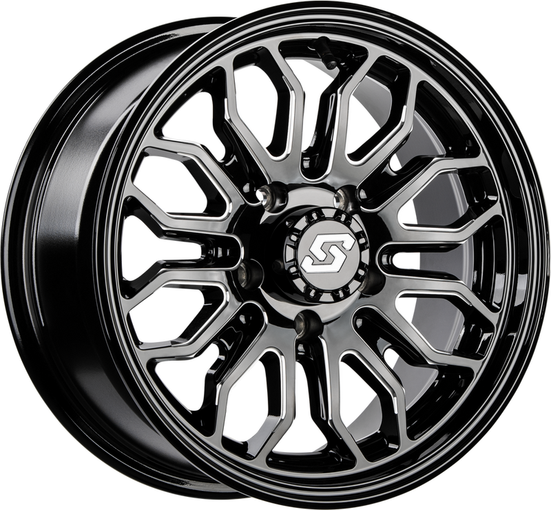 Sedona 570-9143 A-S26M-27011+10 ONYX WHEEL 12X7 4/110 +10MM BLK/MACHINED
