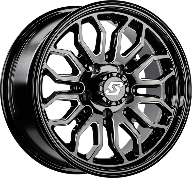 Sedona 570-9147 A-S26M-47037+10 ONYX WHEEL 14X7 4/137 +10MM BLK/MACHINED