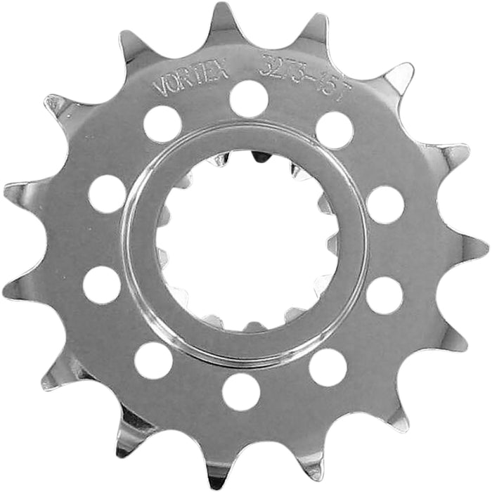 VORTEX 1212-0409 3273-15 Steel Countershaft Sprocket Front Sprocket - 15-Tooth