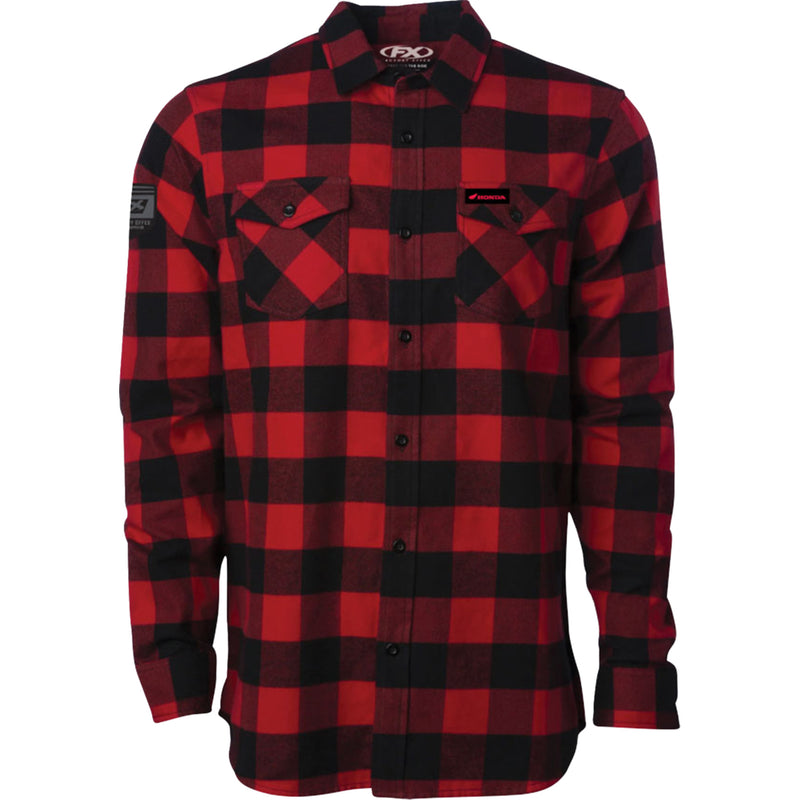 FACTORY EFFEX Explorer Flannel Shirt Honda - Red/Black