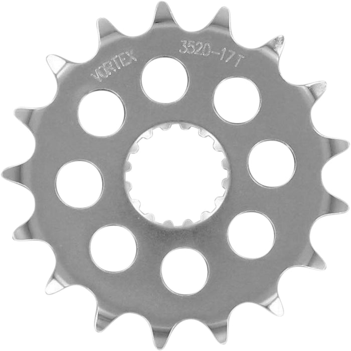 VORTEX 1212-0426 3520-17 Steel Countershaft Sprocket Front Sprocket - 17-Tooth