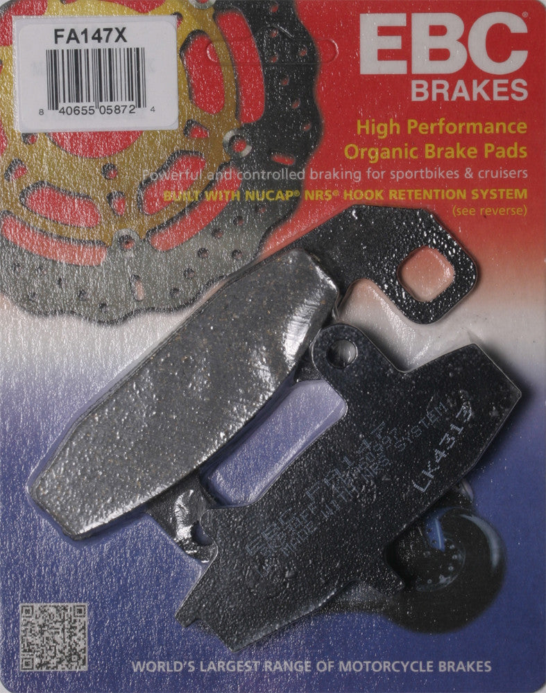 EBC Brake Pads - FA147X Suzuki 650S 1990-1995