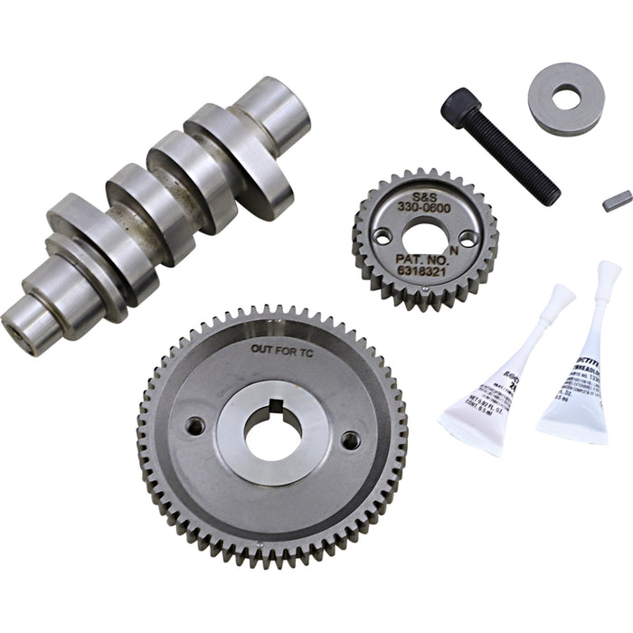S&S CYCLE 0925-1342 330-0732 590G Gear Drive Camshaft Kit - M8