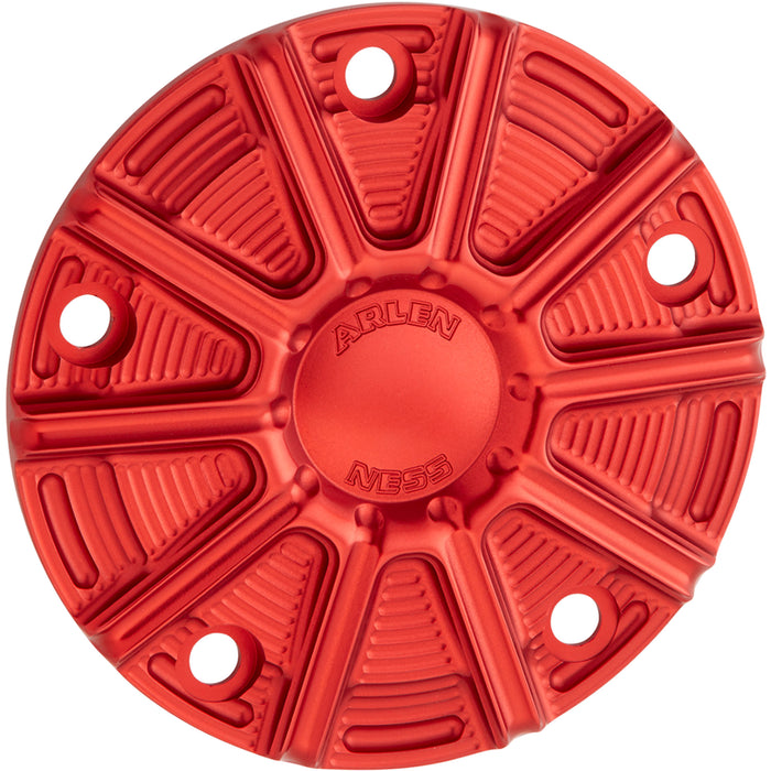 ARLEN NESS 0940-1923 700-030 10-Gauge Points Cover - Red - Twin Cam