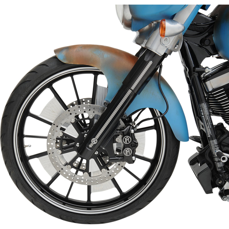 Performance Machine (pm) Brake Caliper - 0052-2405-BM For Harley Touring 2000-2007