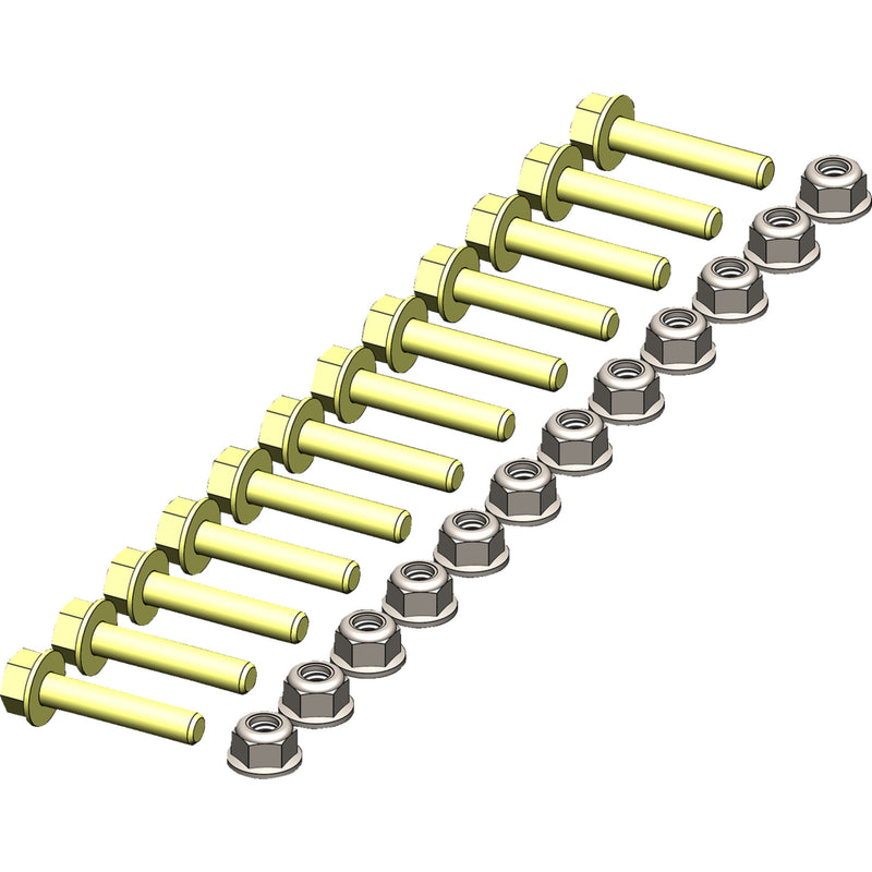 KFI PRODUCTS 4501-1294 HK-416 Wear Bar Hardware Kit plow hardware -