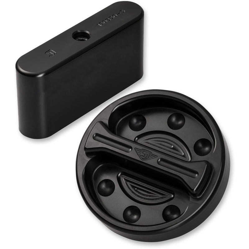 JOKER MACHINE 1512-0214 60-441-1 UTV Gasoline Pack Securing Cap Fuel Cap Pak Mount - Black