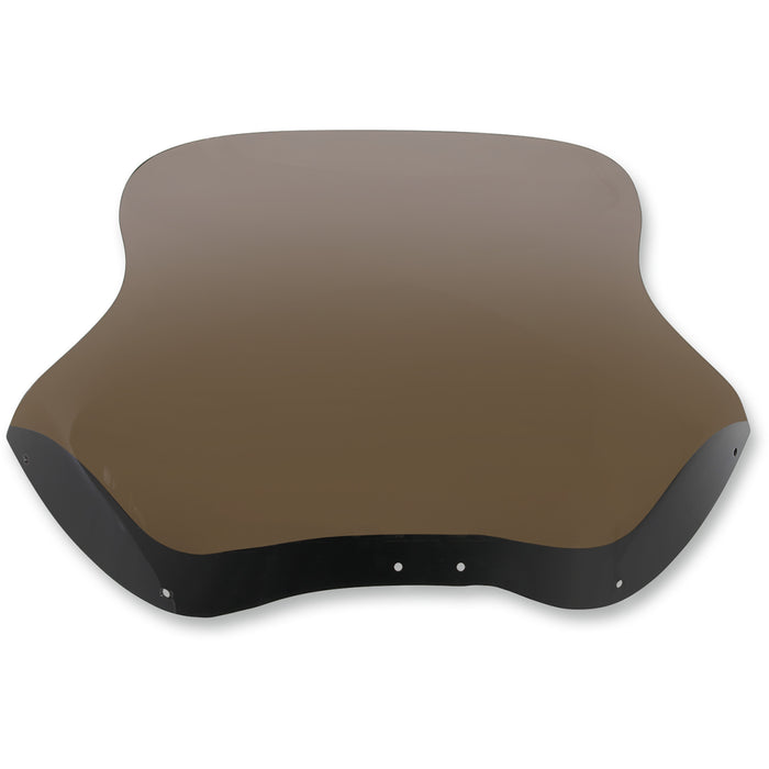 MEMPHIS SHADES 2310-0609 MEP85701 Spoiler Replacement Windshield for OE Fairings - 10" - Smoke - '98-'13 FLTR