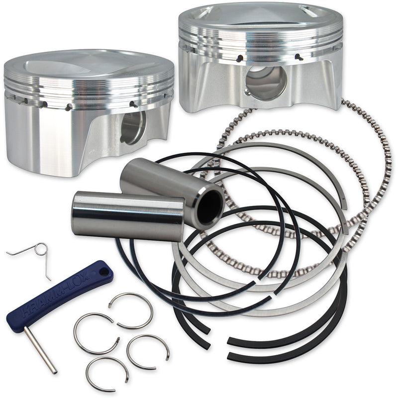 S&S Cycle Piston Kit - 920-0101 For Harley Motorcycles 1999-2006