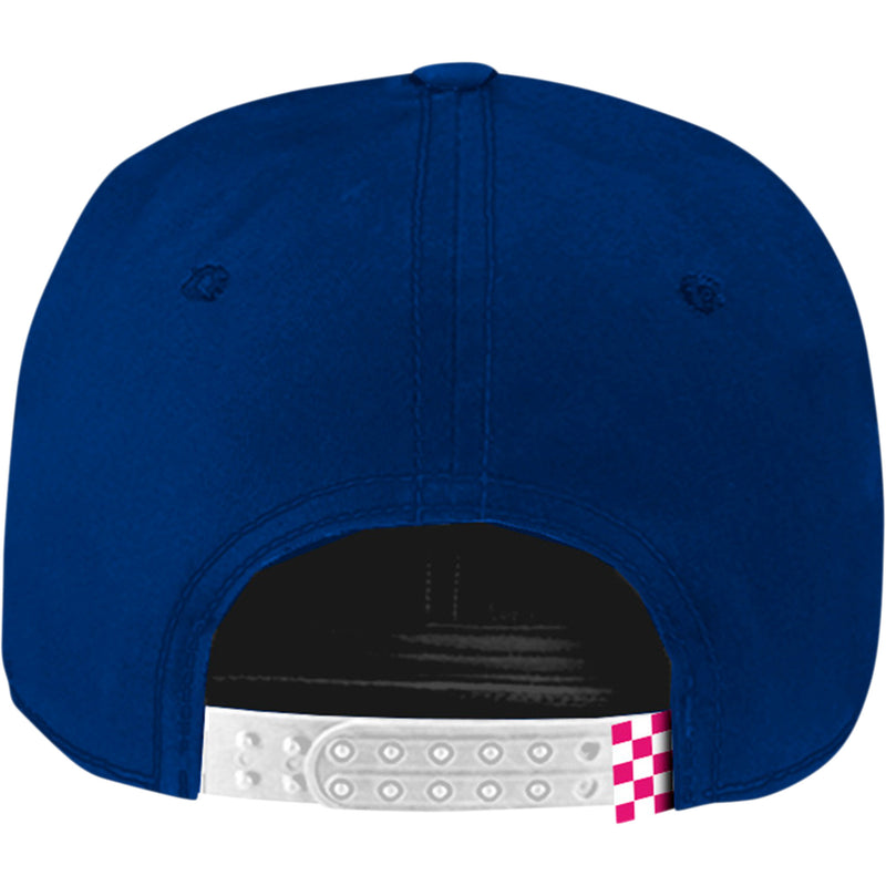 YAMAHA APPAREL 2501-3785 NP21A-H1804 Yamaha Flat Bill Hat Yamaha Motosport Racing Hat - Blue