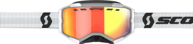 Scott Fury Goggle Snow Cross LS White With RED Chrome - 278604-0002341