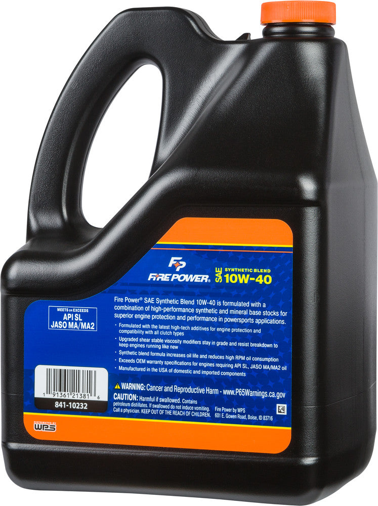 Fire Power 841-10232 196983 Synthetic Blend Motor Oil