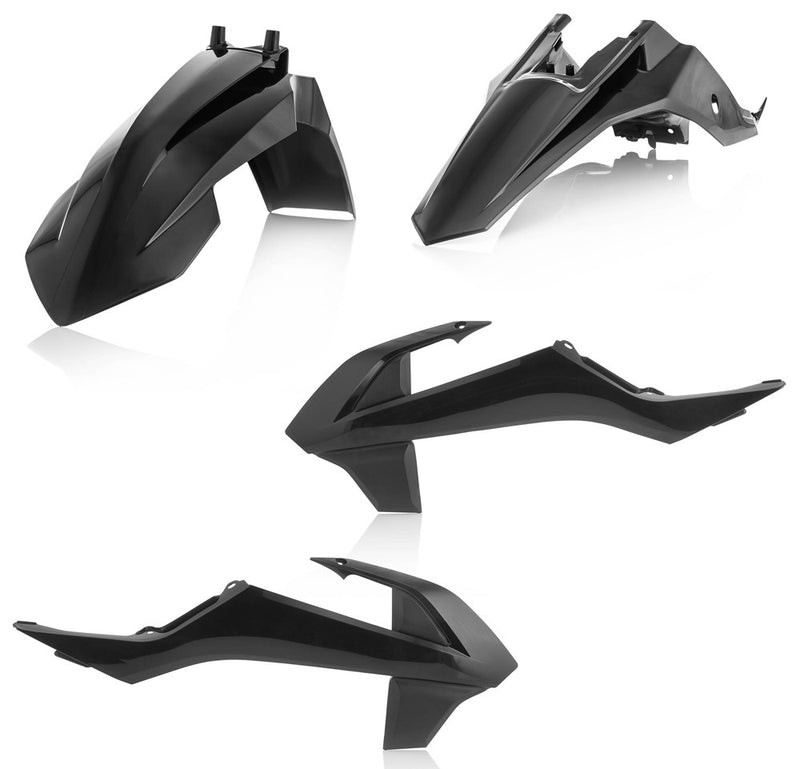Acerbis Plastic Kit Black - 2449620001 KTM SX 65 2016-2024