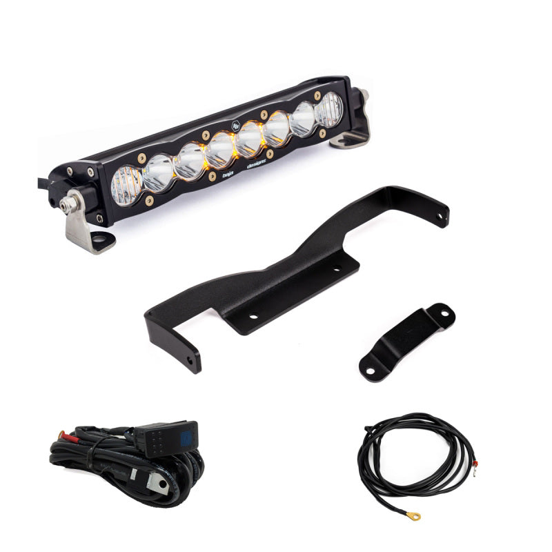 Baja Designs 448195 Can-am Maverick R Clear 10in S8 Shock Tower Kit - User 1