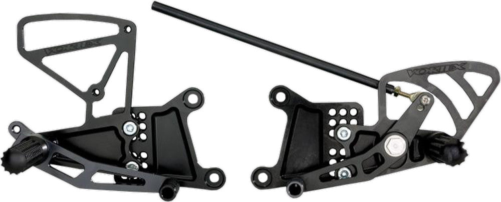 Vortex 3-RS602K RS602K REAR SET COMPLETE BLK YAM