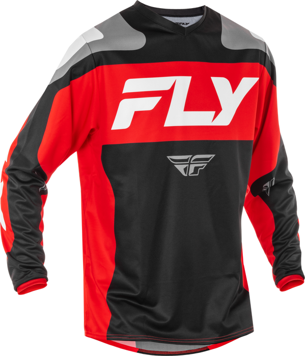 Fly Racing 378-920X 378-920X F-16 JERSEY BLACK/RED/WHITE XL