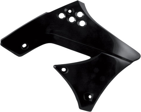 Acerbis Radiator Shrouds Black - 2141720001 Kawasaki KX 250 2009-2012