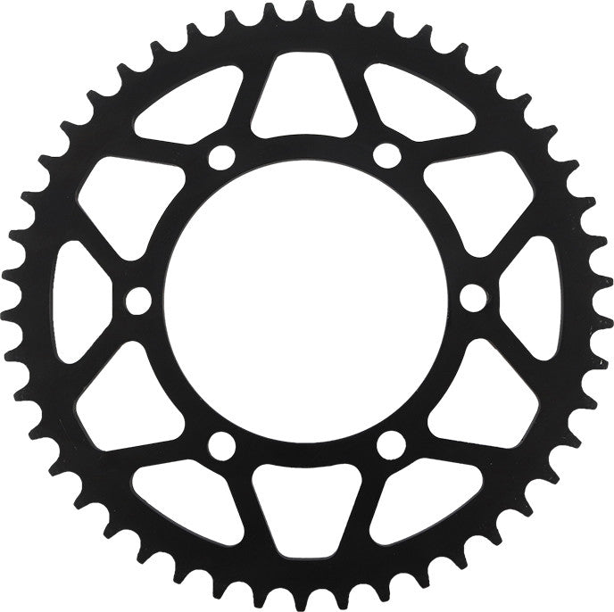 Supersprox Rear Sprocket Steel 46T-530 Black - RFE-479-46-BLK For Kawasaki Ninja 600R / 600R Ninja 1985-1997 | Husqvarna TC 65 2018-2021