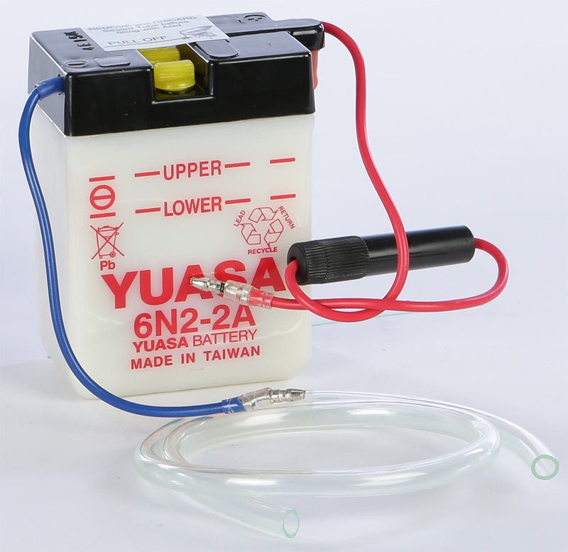 Yuasa 49-1611 YUAM2620A BATTERY 6N2-2A CONVENTIONAL