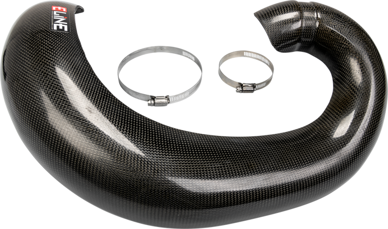 E-Line Accessories Carbon Fiber Pipe Guards HUS - MPG25017 KTM Dirt Bikes 2011-2023