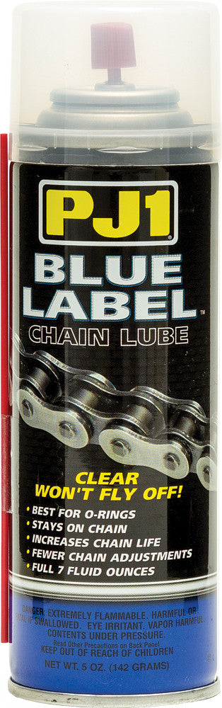 Pj1 57-0108 1-08 BLUE LABEL CHAIN LUBE 5OZ