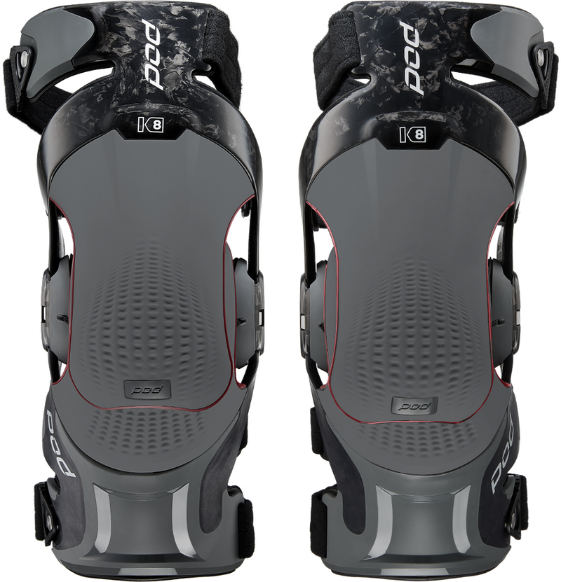 Pod 664-0494X K830-CDK-PR-XL K8 3.0 KNEE BRACE CARBON (PR) CARBON/GRAPHITE XL