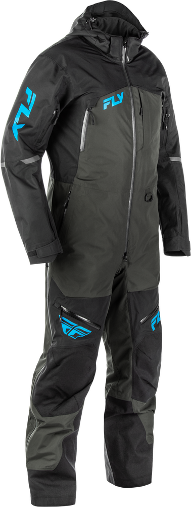 Fly Racing 470-4381X 470-4381X INCLINE MONOSUIT BLACK/GREY/BLUE XL