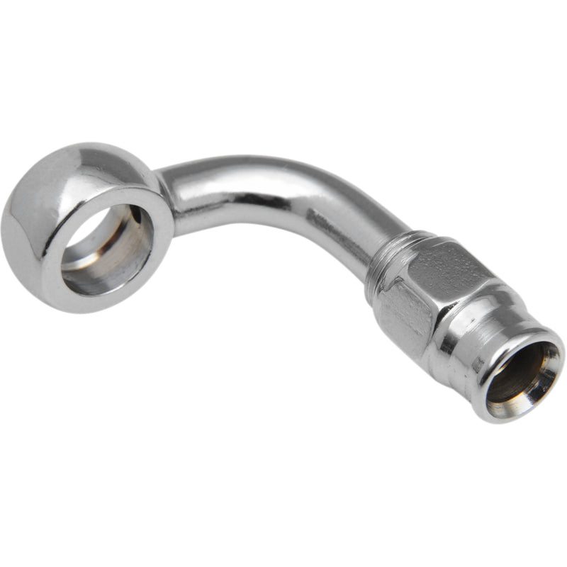 GOODRIDGE 1742-0135 P5099-03CH Professional Brakeline Banjo Bolt for Metric Cruisers Banjo Bolt - 90°