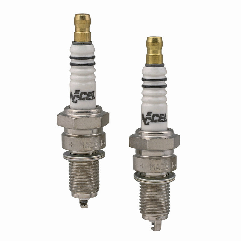 Accel Platinum Spark Plugs TC XL High Performance - Y2418P For Harley Motorcycles 1986-2017