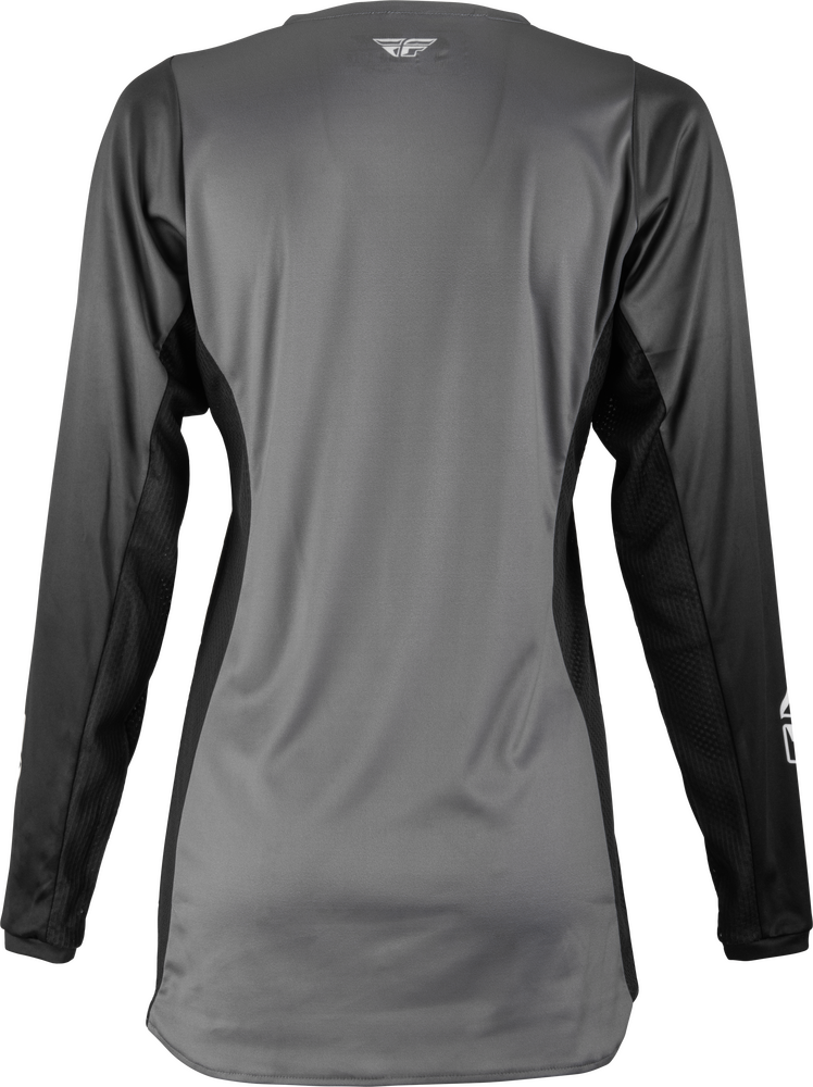 Fly Racing Women's Lite Jersey Grey Black 2X