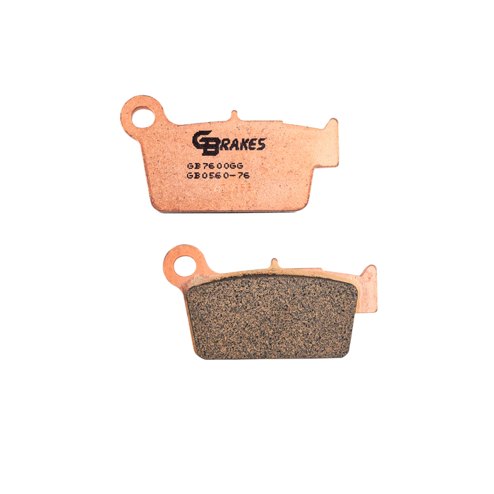 Gbrakes 17-56076 GB0560-76 BRAKE PADS SINTERED