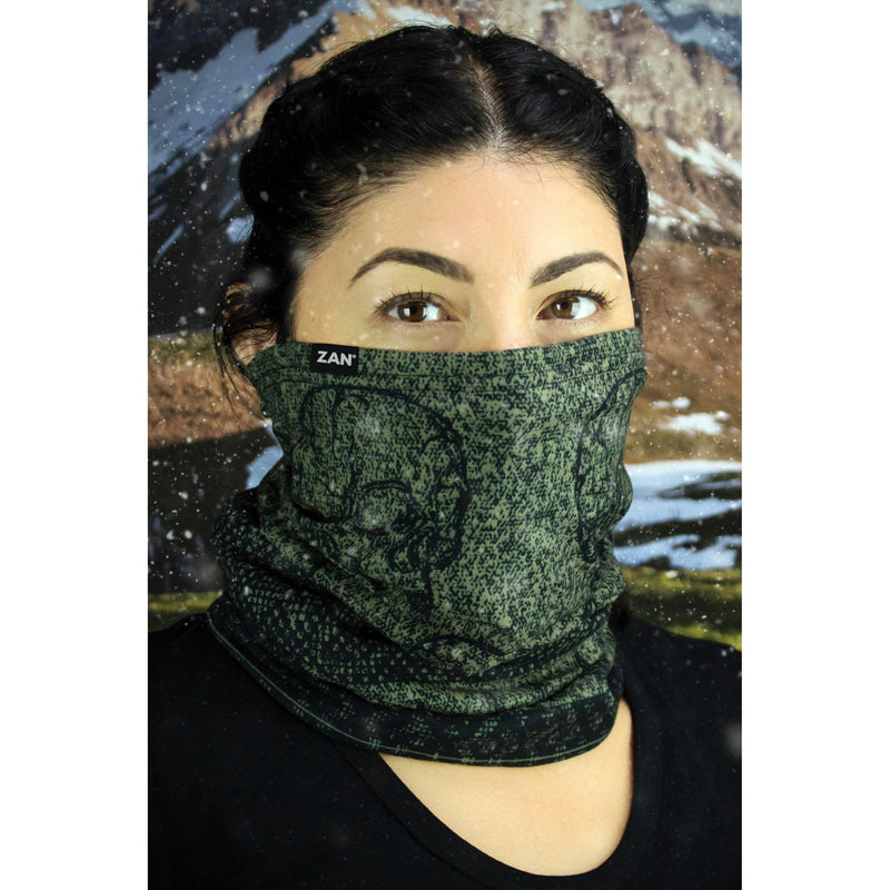 ZAN HEADGEAR 2502-0157 TF123 Motley Tube® Fleece Lined Neck Tube Motley Tube® Fleece Lined - Skull Fairilse