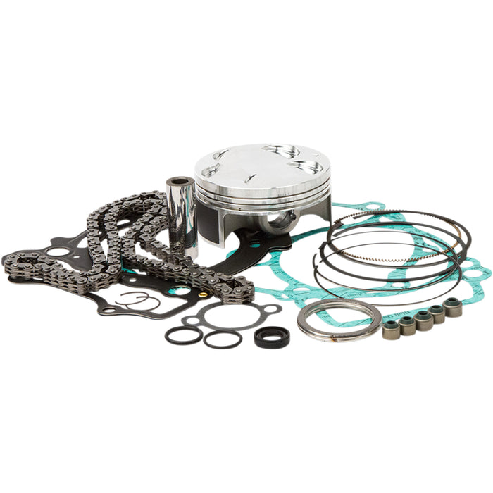 VERTEX 0910-3739 VTKTC23127A Top End Piston Kit Forged Replica for 4-Stroke Top End Piston Kit - 76.94 mm - Yamaha WR250F