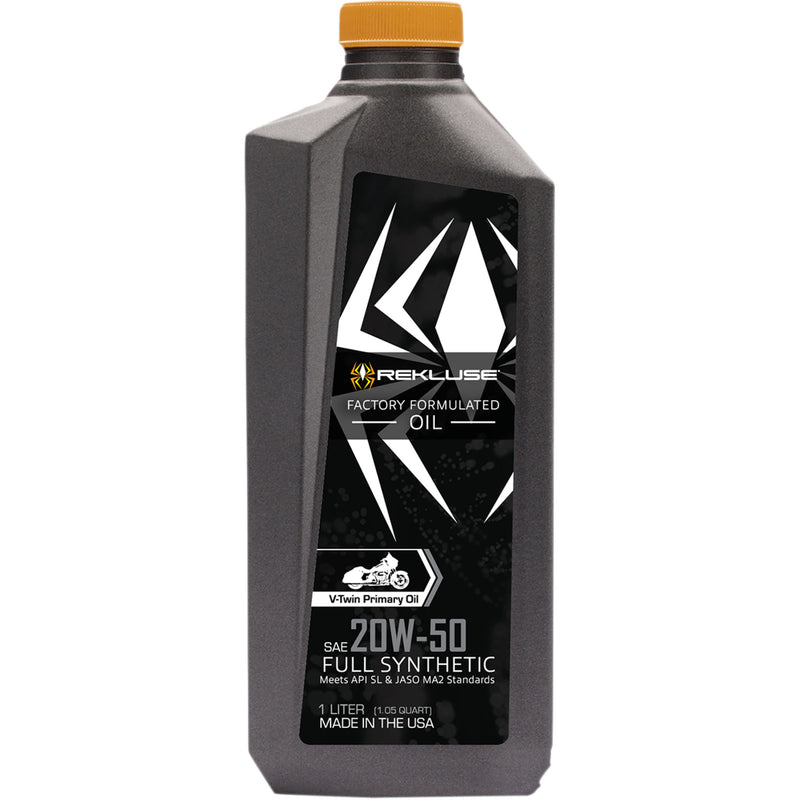 REKLUSE 3601-0641 RMS-1099003 Factory Formulated Oil For V-Twin V-Twin Oil - 20W-50 - 1L