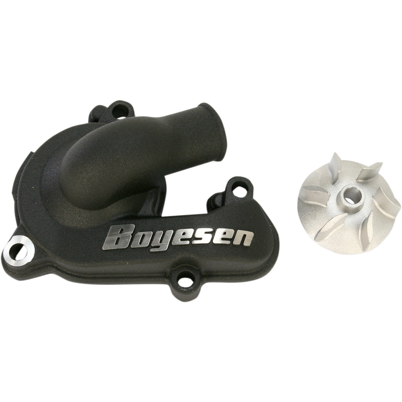 Boyesen Supercooler Cover And Impeller Kit - WPK-44B For KTM Dirt Bikes 2011-2016 | Husqvarna Dirt Bikes 2014-2016