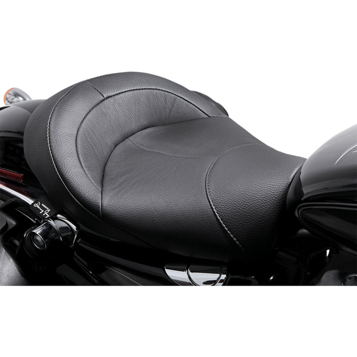 DANNY GRAY 0804-0543 FA-DGE-0274 BigIST Solo Seat — BigIST - Black Leather - XL '04-'17