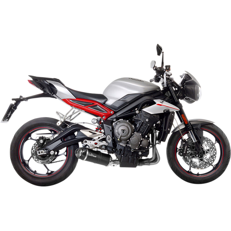 Leovince LV One Evo Muffler - 14289EU Triumph Street 2017-2022