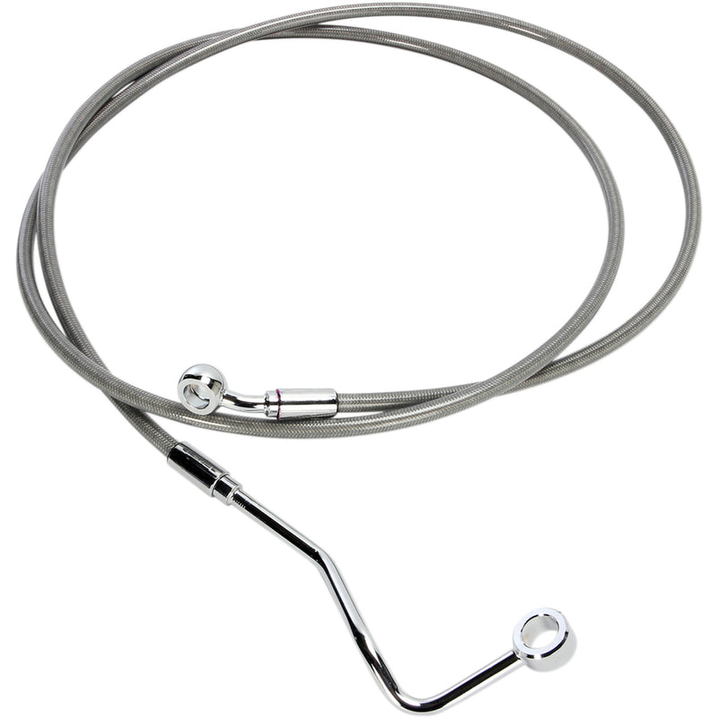 Magnum Shielding XR Stainless Upper Brake Line Upper Steel - SSC1401-68 For Harley Touring 2014-2024