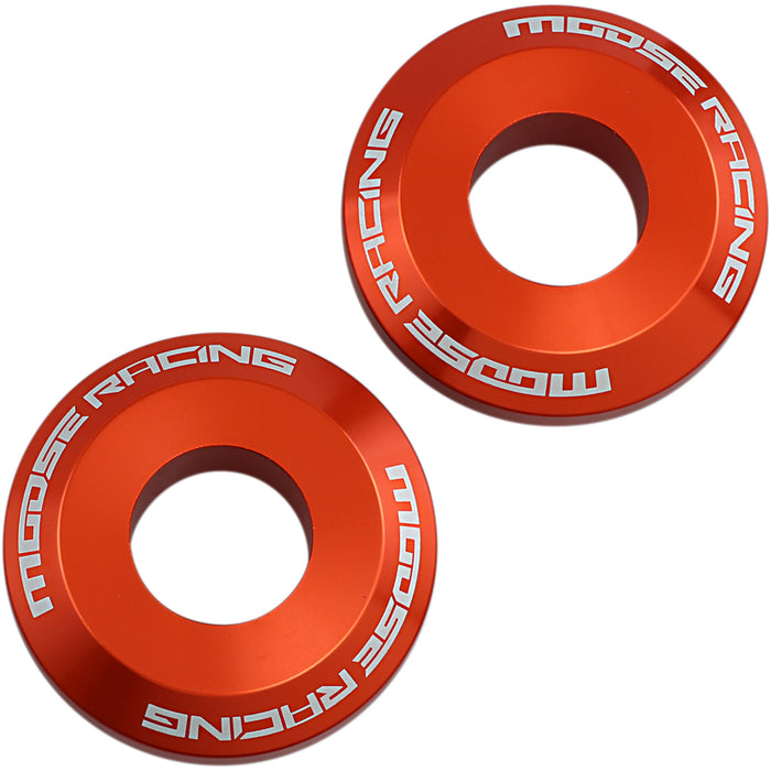MOOSE OFFROAD 0222-0538 W16-5307O Fast Wheel Spacer rear - orange - ktm