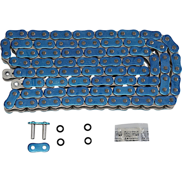 EK 1223-1496 530ZVX3-120AB 530 ZVX3 Extreme Sportbike Series Chain 530 ZVX3 - Sportbike Chain - 120 Links - Blue