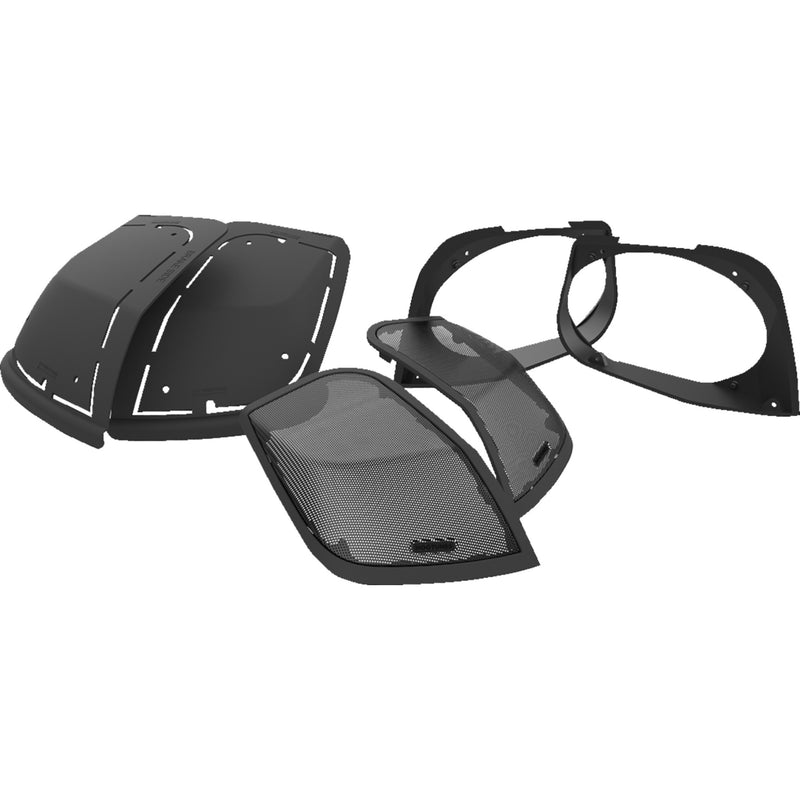 Hogtunes Retro LID-RM Cut In Lid Kit For Harley Touring 2014-2024