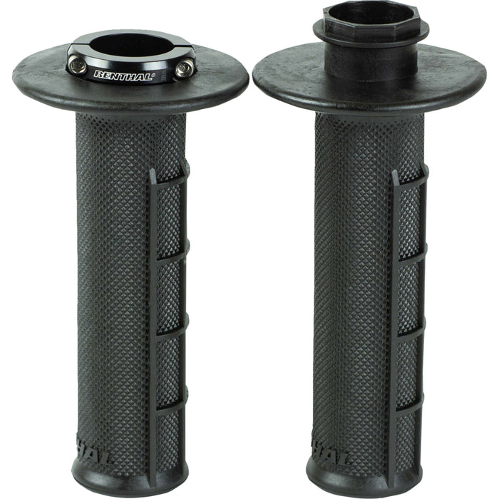 RENTHAL 0630-3221 G236 MX R-Works Lock-On Grips ultra tacky - half waffle