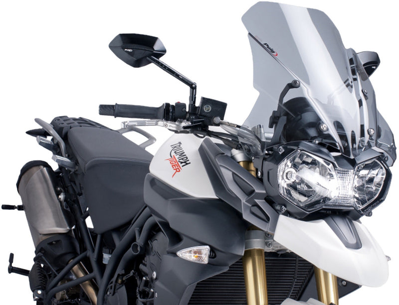 Puig Hi-Tech Parts Windscreen Touring Smoke - 5652H Triumph Tiger / XC 800 2011-2017