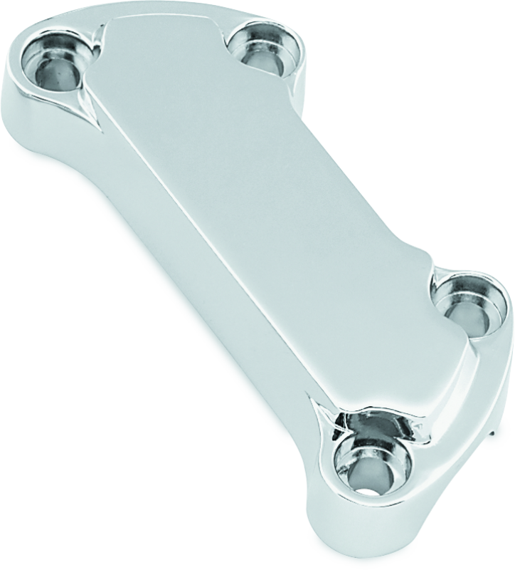 Bikers Choice 493976 74-Up Big Twin And XL Scalloped Handlebar Clamp Without Skirt - Photo - Primary