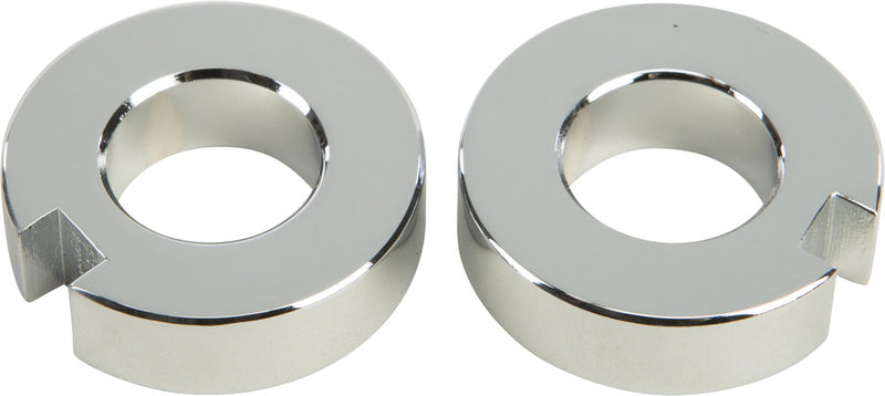 Harddrive Rear Axle Collar SET Chrome Fxst OEM 47577-00 - 25-062 For Harley Softail / Screamin' 2000-2007