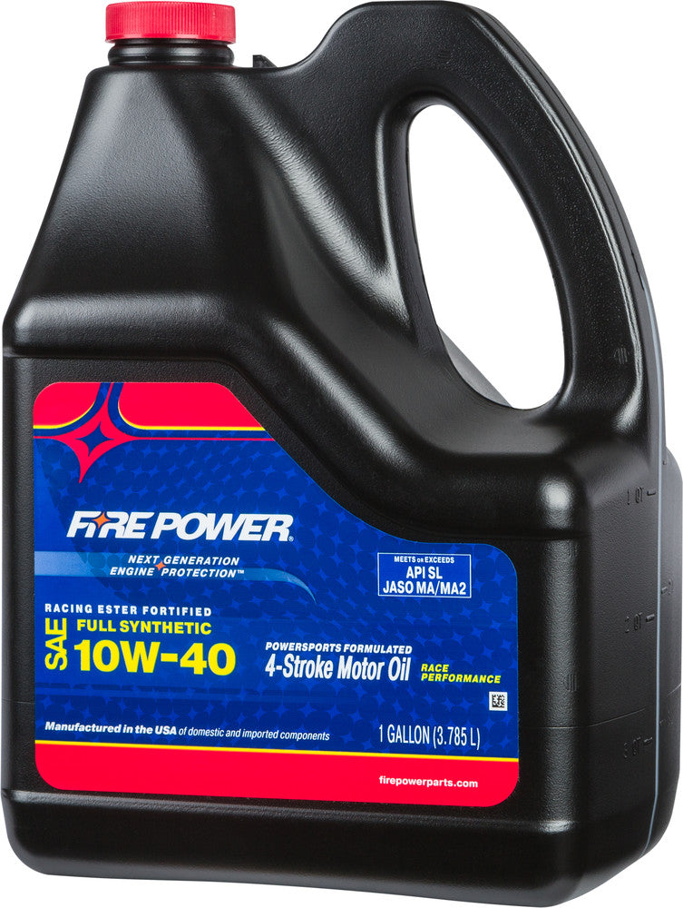 Fire Power 841-20232 196985 SYNTHETIC OIL W/ ESTER 4T 10W40 1GAL 4/CASE